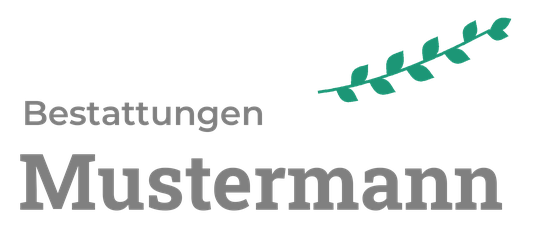 Bestattungen Mustermann Logo